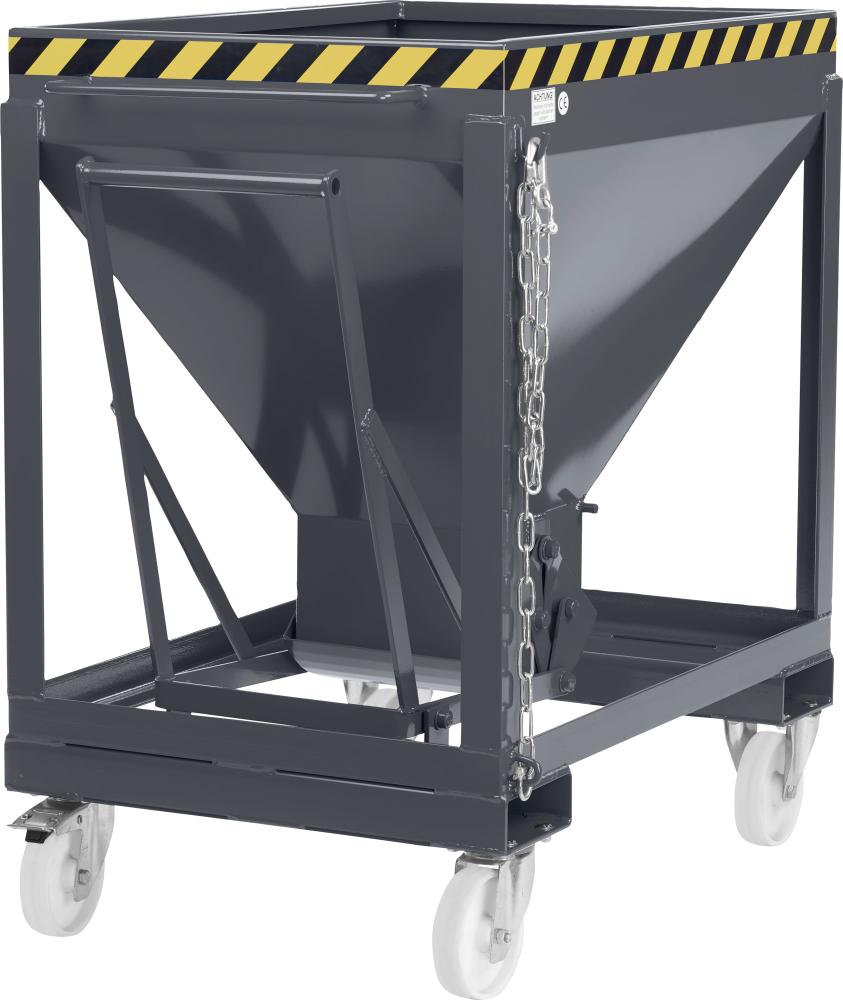 Produktbild von RR-Industrietechnik Silowagen Typ RSLF-375 780x1200x1030 mm Vol. 0,37 m³ Korn 3mm RA 120200057 4251305417796