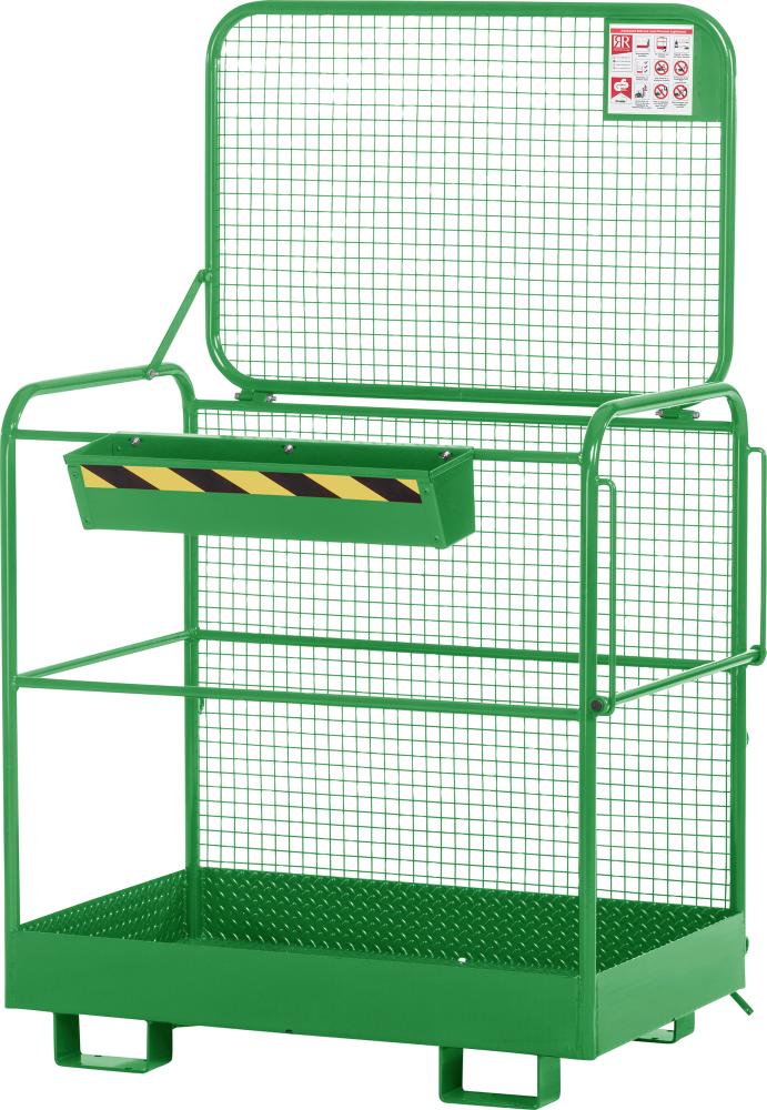 Produktbild von RR-Industrietechnik Arbeitskorb Typ RAK-Eco 1200x800x1900 mm Traglast 300 kg RAL 601 120000105 4251305417857