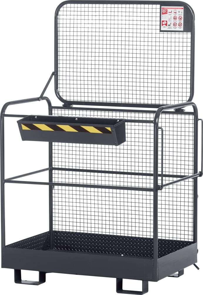 Produktbild von RR-Industrietechnik Arbeitskorb Typ RAK-Eco 1200x800x1900 mm Traglast 300 kg RAL 701 120000106 4251305417864