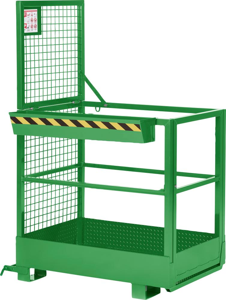 Produktbild von RR-Industrietechnik Arbeitskorb Typ RAK-Slim 800x1200x1900 mm Traglast 300 kg RAL 60 120000108 4251305417932