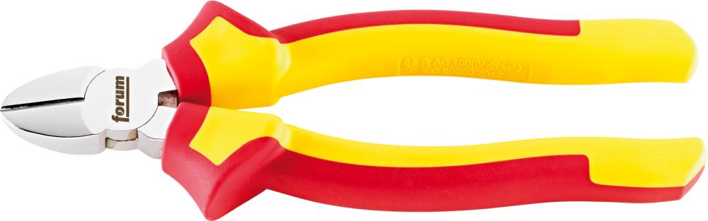 Produktbild von FORUM Seitenschneider verchromt 180mm VDE 4243309076 4317784843256