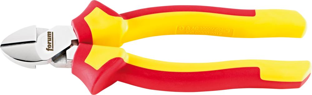 Produktbild von FORUM Kraft-Seitenschneider verchromt 180mm VDE 4243309173 4317784843362