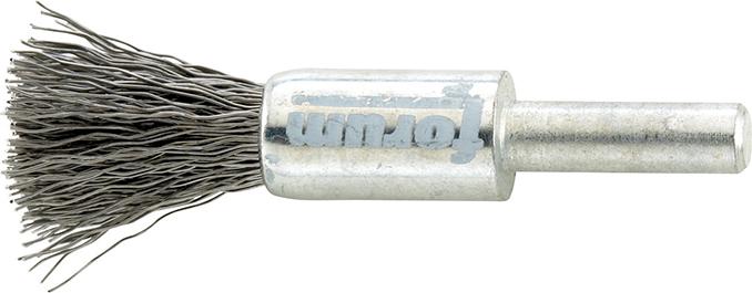 Produktbild von FORUM Pinselbürste rostfrei 6mm 25x25x0,30mm gewellt 4236903016 4317784861755