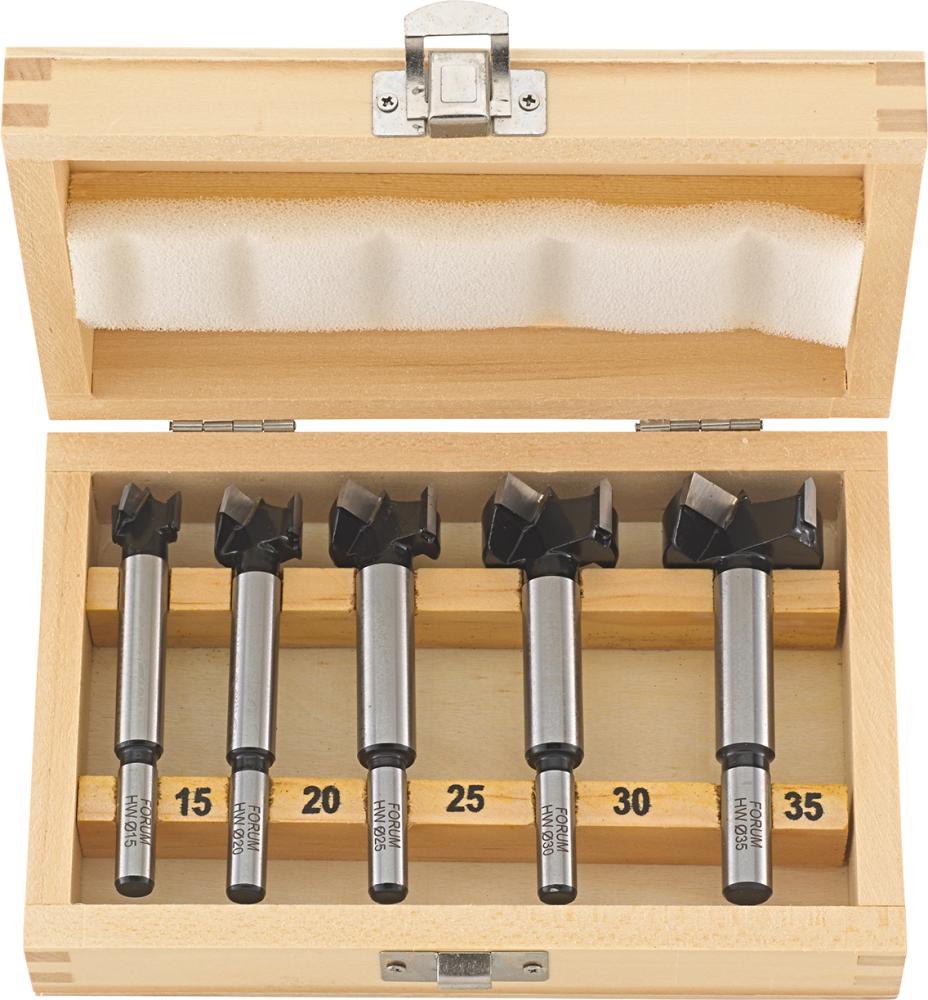 Produktbild von FORUM Kunstbohrer-Satz HW 5-teilig 4221212100 4317784871761