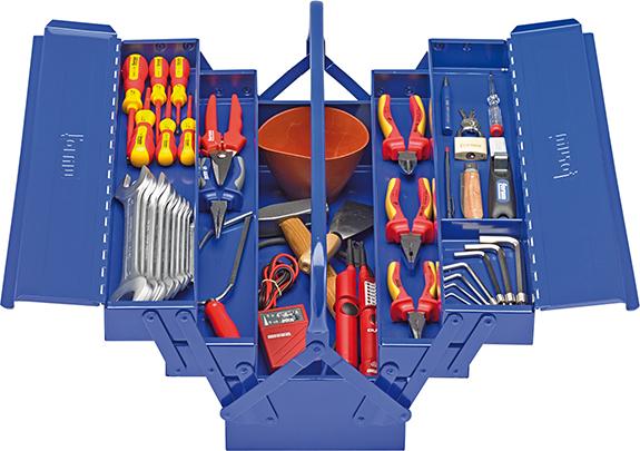 Produktbild von FORUM Elektriker-Werkzeugsatz 41-teilig in Koffer 4260101013 4317784892483