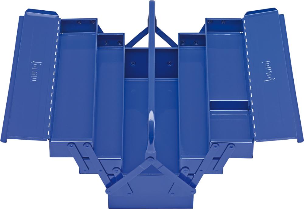 Produktbild von FORUM Werkzeugkasten Stahlblech 430mm 5-teilig 4260605010 4317784855242