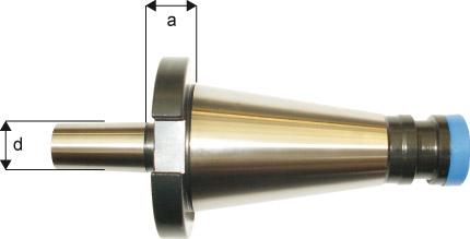 Produktbild von FORTIS Bohrfutteraufnahme DIN2080 SK40-B16 4216413150 4317784717953