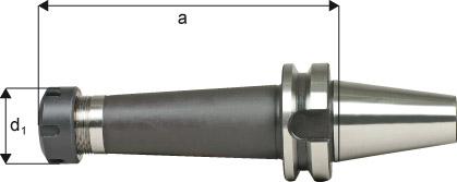 Produktbild von FORTIS Spannzangenfutter JISB6339AD A100 BT40 ER32 4216412235 4317784722315