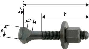 Produktbild von AMF Schraube für T-Nuten DIN787 M8x8x32mm komplett 84236 4020772084233