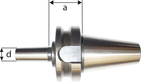 Produktbild von FORTIS Bohrfutteraufnahme JISB6339A BT40-B16 4216413155 4317784717946