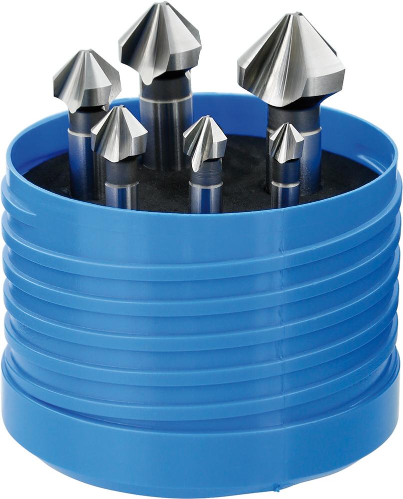 Produktbild von FORUM Kegel- und Entgratsenker-Satz D335CHSSE 6,3-20,5mm 90G 4212215100 4317784811668