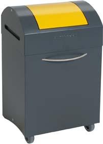 Produktbild von Stumpf Wertstoffbehälter 45 l grau/gelb 685x380x320mm 605-045-0-0-202 4031068096885