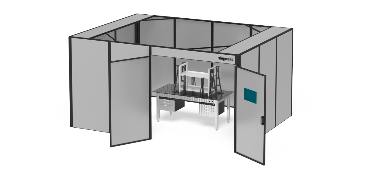 Siegmund Laserschweißzelle modular – sichere Lösung für Handlaser