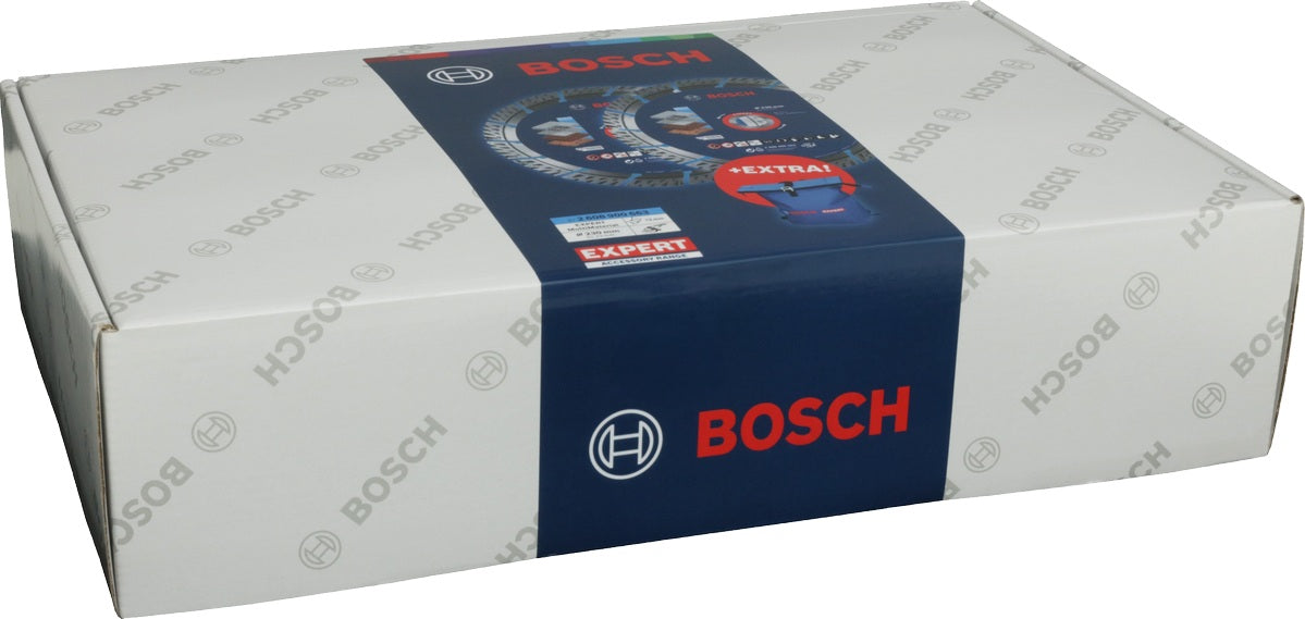 EXPERT Multi Material Diamant-Trennscheibe 230 x 22,23 mm Twin-Pack (2 Stück) inkl. Rucksack