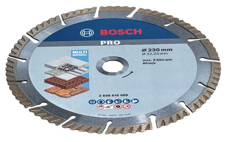 Produktbild von PRO Multi Material Diamant-Trennscheibe 230 x 22,23 mm Twin-Pack (2 Stück)