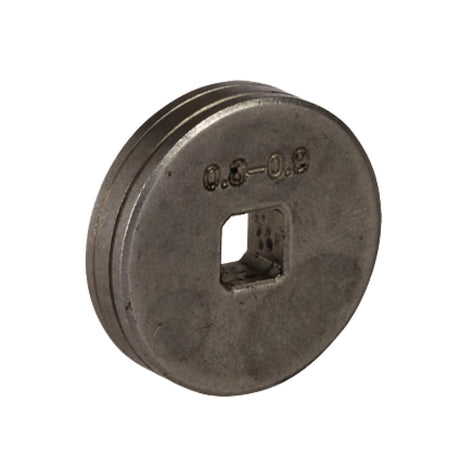 Produktbild von Vorschubrolle einzeln 0,6 – 0,8mm V-Nut für Stahl-, Edelstahldraht