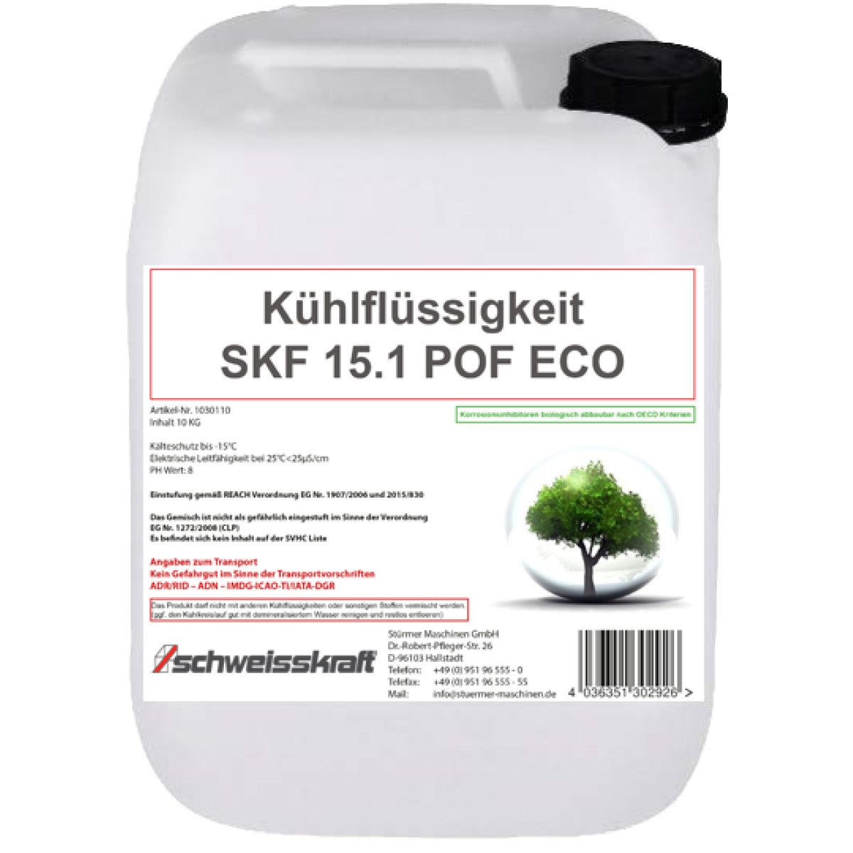Produktbild von Kühlflüssigkeit SKF 15 / 25 l