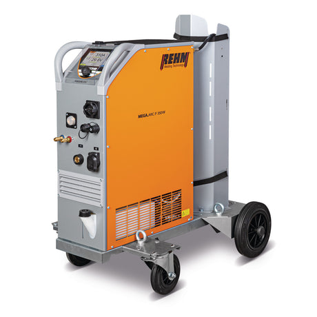 Produktbild von MIG/MAG-Impulsschweißgerät Mega.Arc P 350 W (Fahrwagen Profi, Bedienfeld unten)
