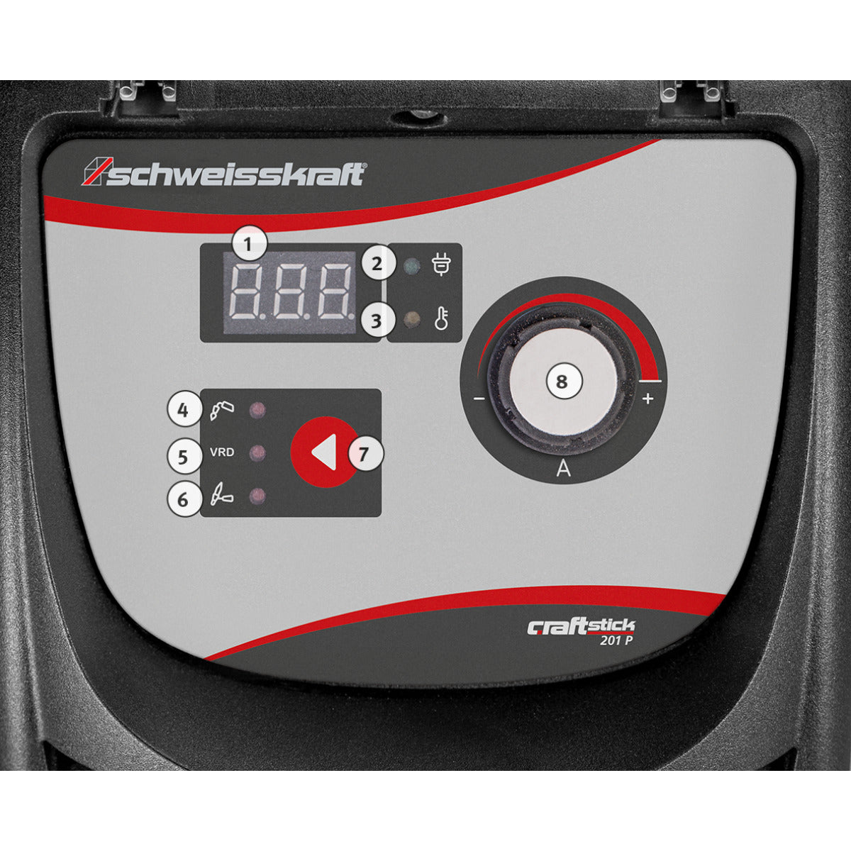 Elektrodeninverter CRAFT-STICK 201P SET