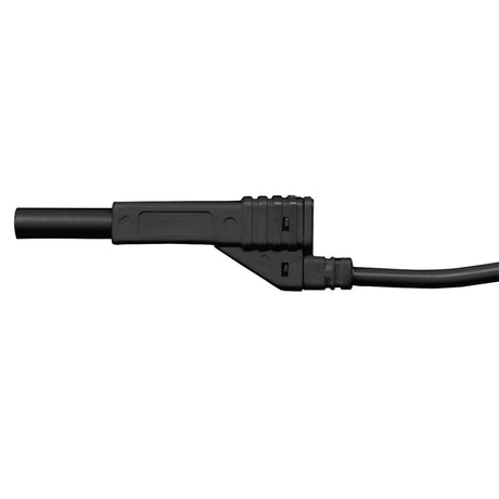 Produktbild von Messkabel inklusive Stecker schwarz, Ø 4 mm, Länge 2 m