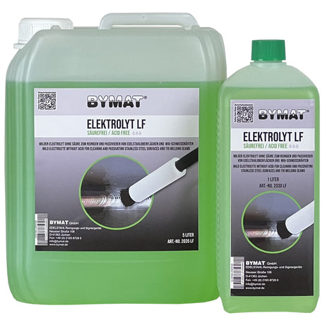 Produktbild von Elektrolyt LF, zum Reinigen von glänzenden Stählen 5000 ml, für glänzende Stähle