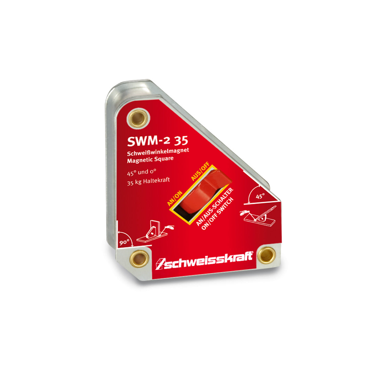 Produktbild von Schaltbarer Schweißwinkelmagnet SWM-2 35