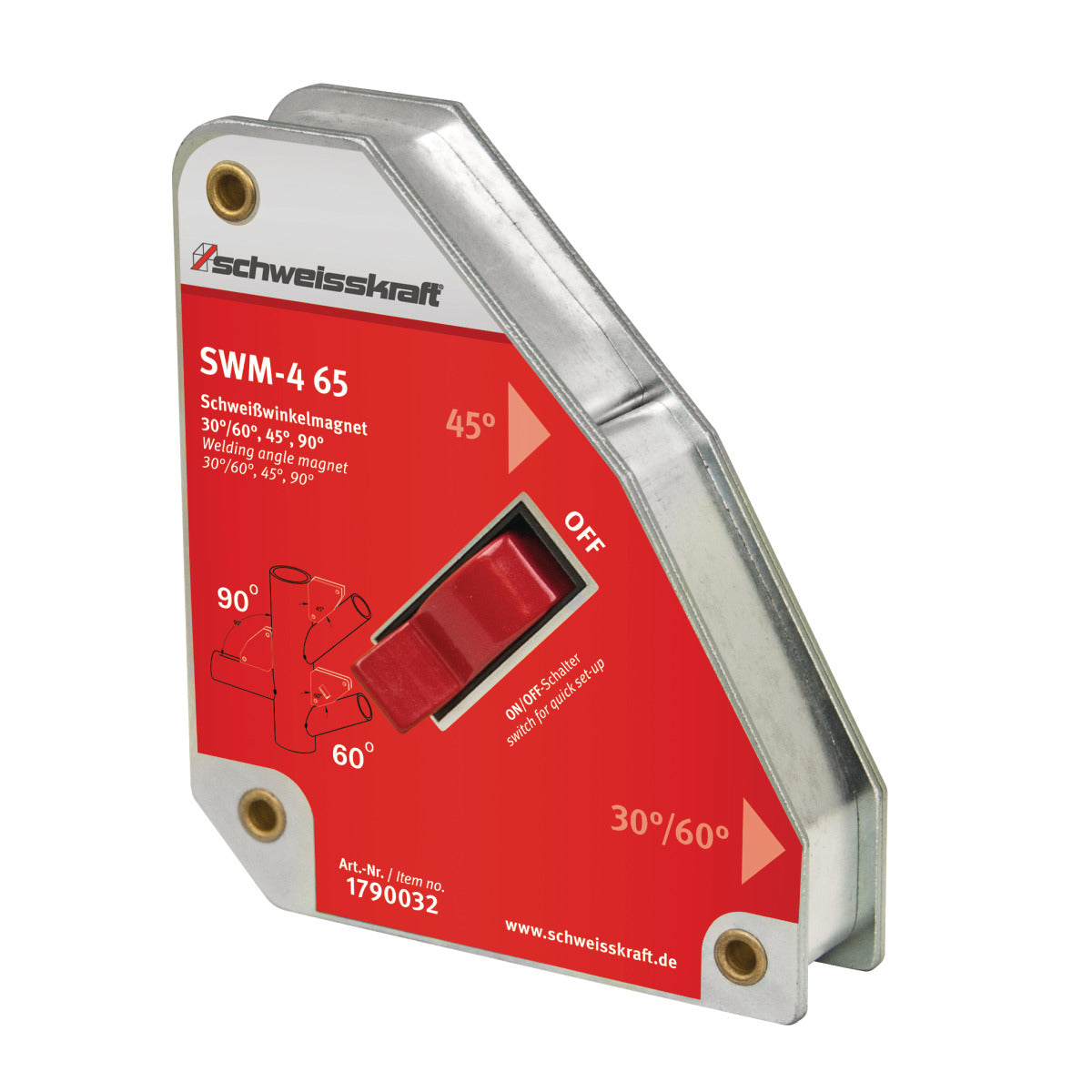Produktbild von Schaltbarer Schweißwinkelmagnet SWM-4 65