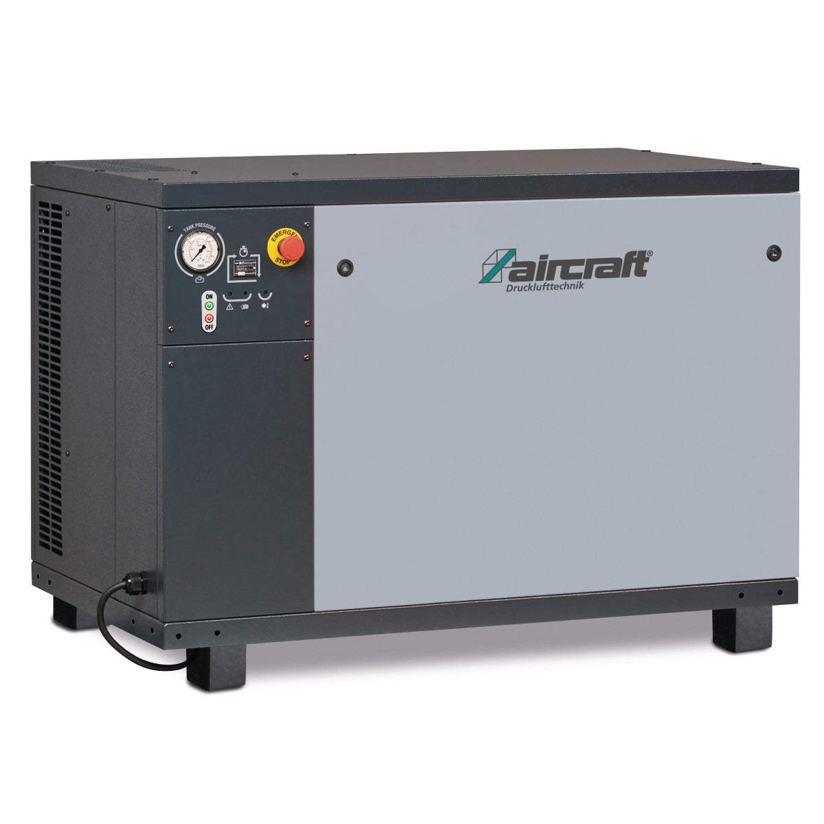 Produktbild von Stationärer Kolbenkompressor mit Schalldämmgehäuse Airprofi 853/10 Silent
