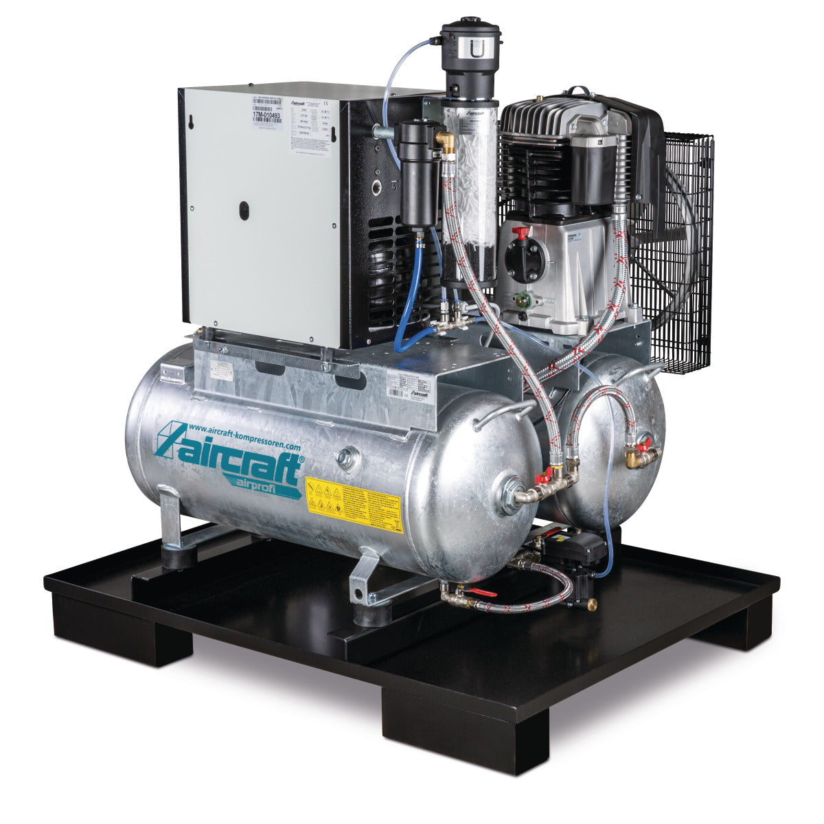 Produktbild von Stationärer Kolbenkompressor Airprofi Duo 703/2x75/13 KK