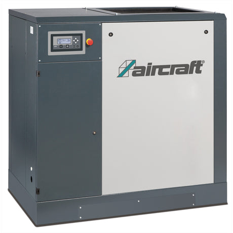 Produktbild von Schraubenkompressor mit Rippenbandriemenantrieb (Bodeninstallation) A-Plus 38-10