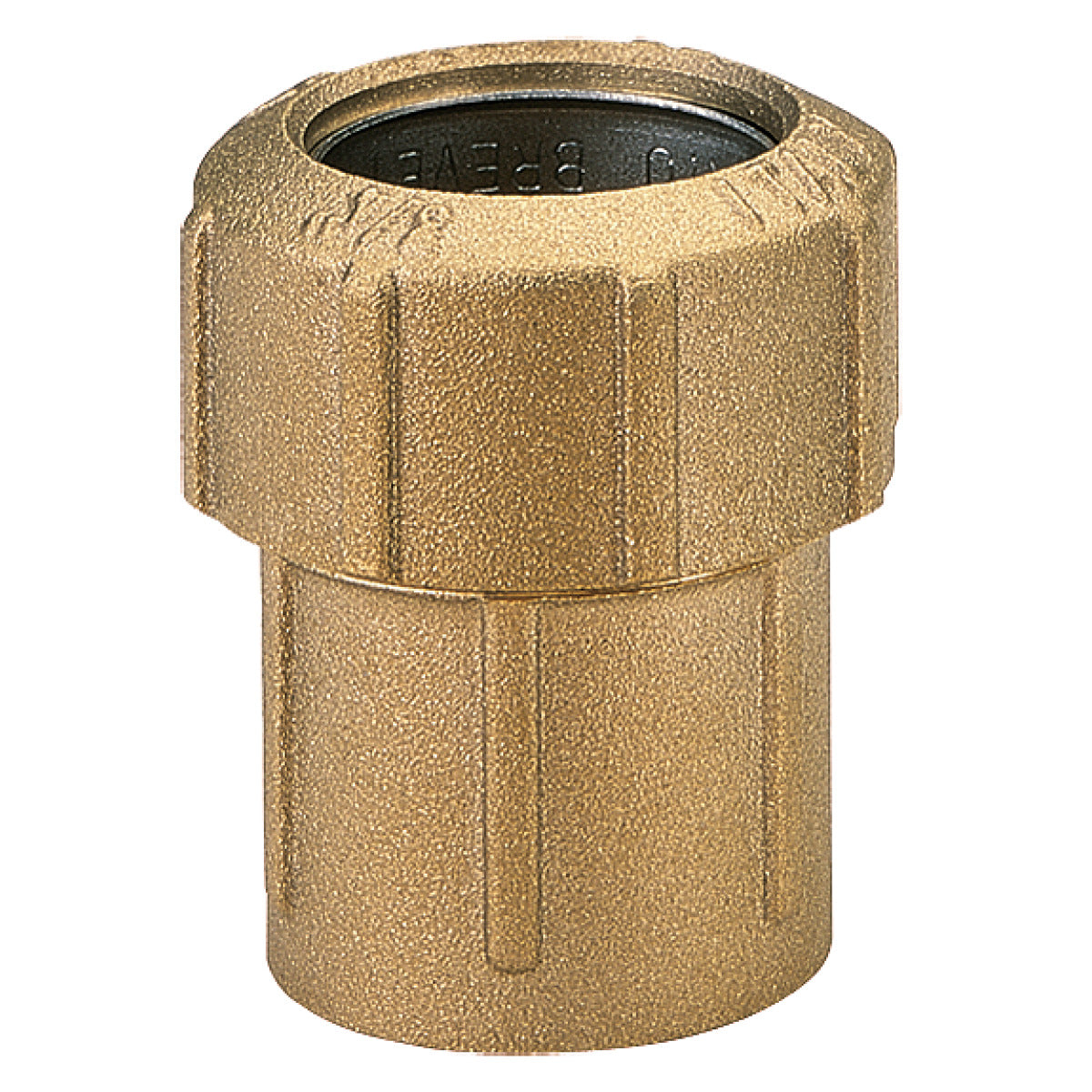 Produktbild von Gerader Aufschraubsteckverbinder (Messing) 40 mm AD / G1 1/4" IG