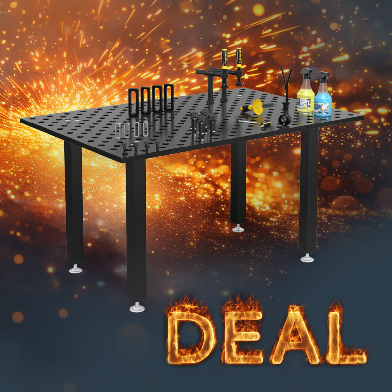 Siegmund 28 Sonderaktion Basic 8.7 1500x1000x25 Plasmanitriert mit Diagonalraster inkl. Zubehör