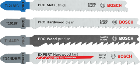 Produktbild 2 von BOSCH Stichsägeblatt-Set Wood and Metal 15-teilig 2607011437 3165140997751