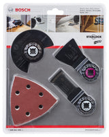 Produktbild in Verpackung von BOSCH Multi-Cutter-Set Universal 13-teilig Starlock 2608661694 3165140555203