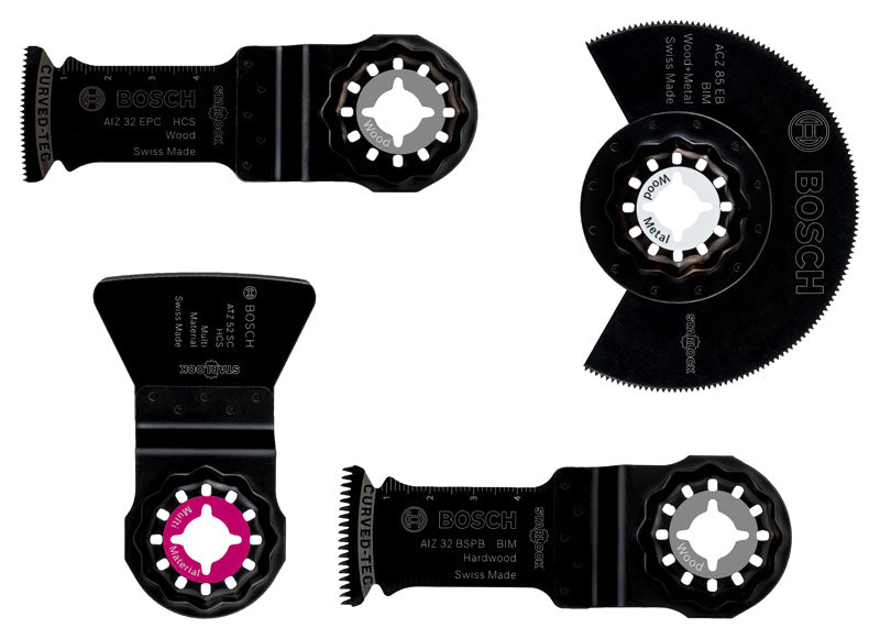 Produktbild 2 von BOSCH Multi-Cutter-Set Boden/Einbau 4-teilig Starlock 2608661696 3165140555227