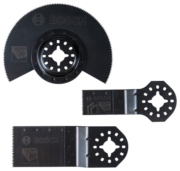 Produktbild 2 von BOSCH Multi-Cutter-Set Holz 3-teilig Starlock 2608662343 3165140779654