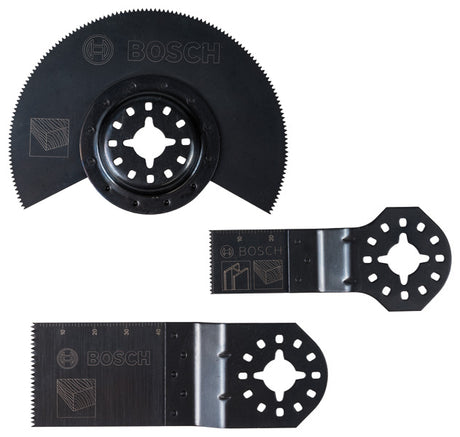 Produktbild 2 von BOSCH Multi-Cutter-Set Holz 3-teilig Starlock 2608662343 3165140779654