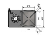 Säulenbohrmaschine OPTIdrill D 26Pro Aktions Set