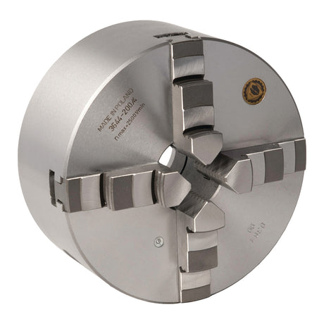 Produktbild von BISON Vierbacken-Drehfutter Guss Camlock, zentrisch spannend Ø 200 mm DIN ISO 702-2 Nr. 4