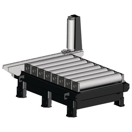 Produktbild von Rollenbahn 2000 x 800 mm, Zu-/Abfuhrseite, schwere Ausführung