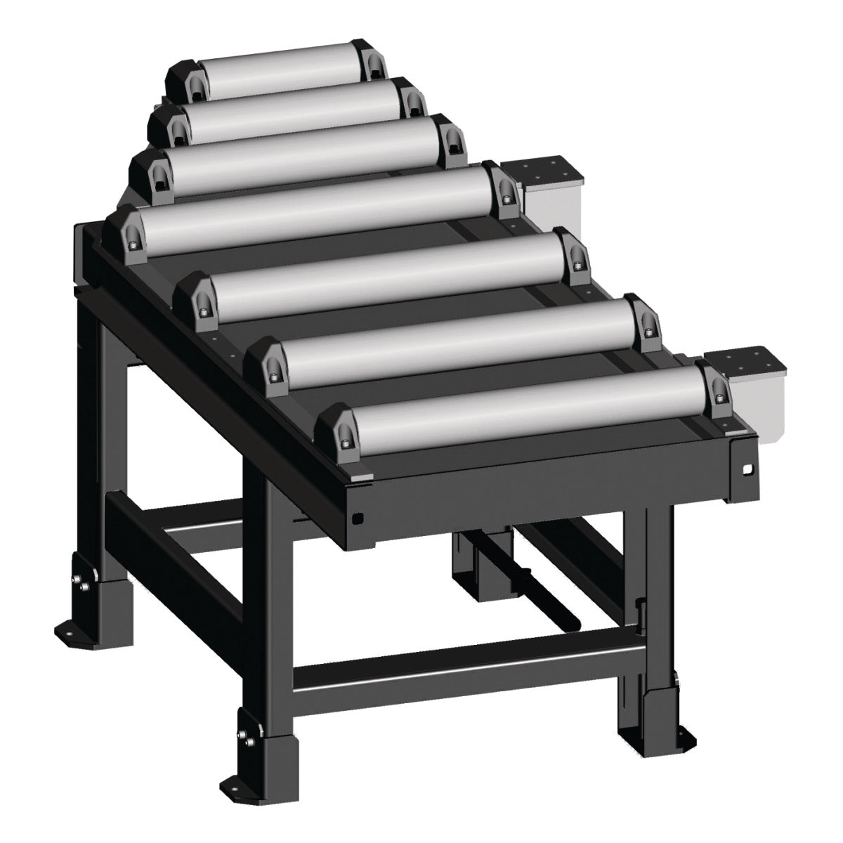 Produktbild von Rollenbahn 2000 x 800 mm, Abfuhrseite