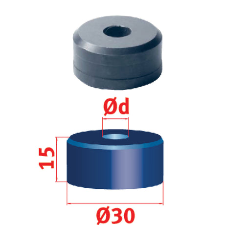 Produktbild von Rundmatrize Nr.30 Ø 3,2 mm