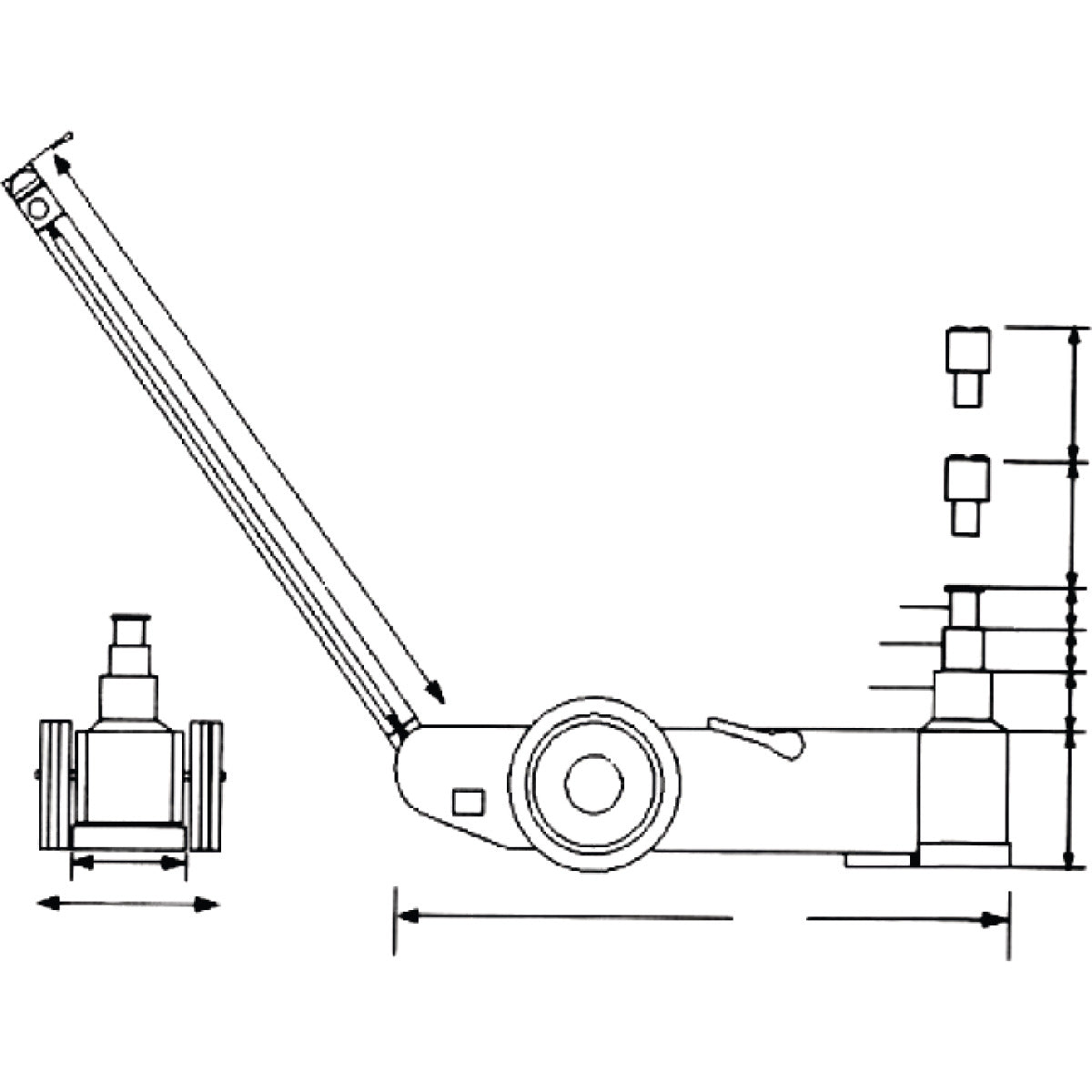 Rangierwagenheber WWH 60000 PH