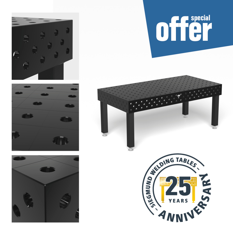 Detailbilder von Siegmund Siegmund 28 Sonderaktion Schweißtisch Retro 2000x1000x200 inkl. Zubehör 280125.P 4262500757419