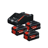 Akku-Starter-Set 3x EXBA18V-80 und EXAL18V-160 Ladegerät