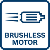 Bürstenloser Motor.