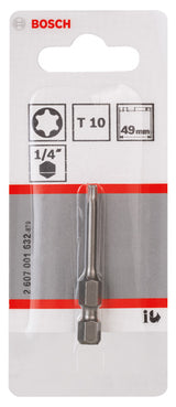 Schrauberbit T10 49 mm 1/4" extra hart