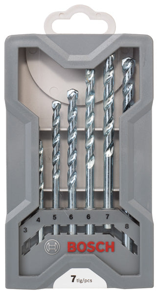 Mauerwerkbohrer-Set CYL-1 Ø 3/4/5/6/6/7/8 mm (7-teilig)