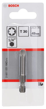 Schrauberbit T30 49 mm 1/4" extra hart