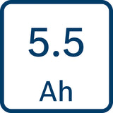 5,5 Ah Icon